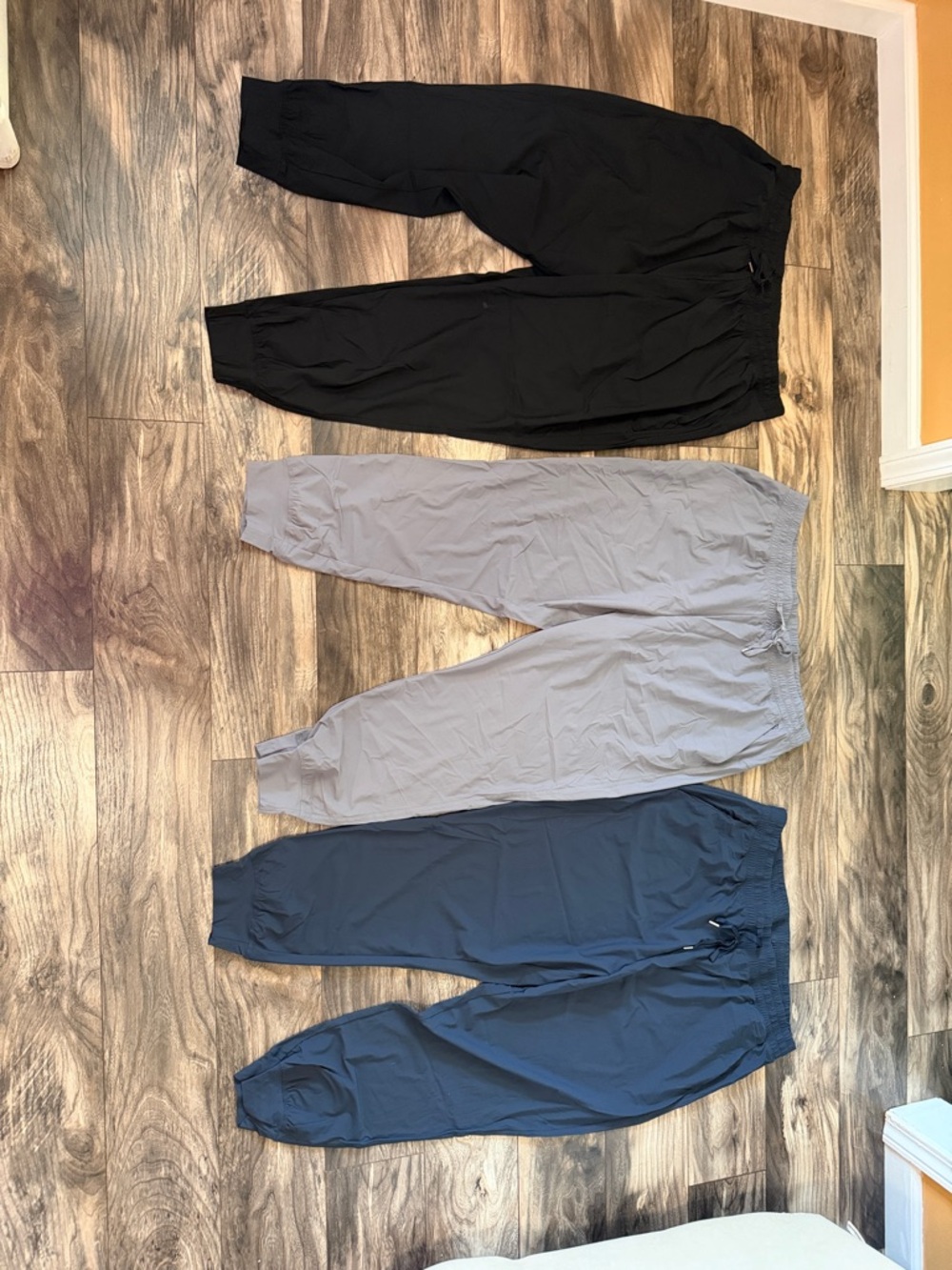 Old Navy Women's Track Joggers - Black, Light Gray, Navy $39 each new at store.